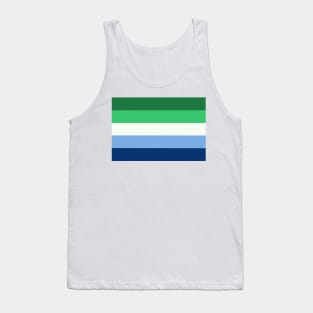 Gay Male Pride Flag Tank Top